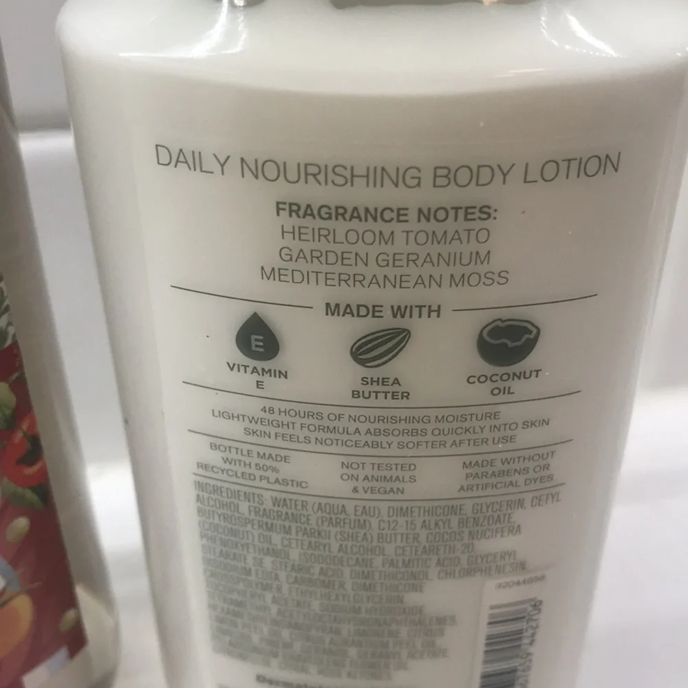 NWT!🍅🌼Off The Vine BBW Body Wash & Body Lotion